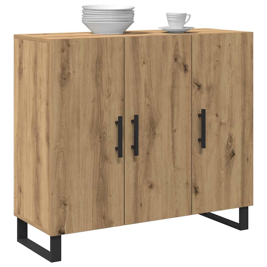 Sideboard artisan eg 90 x 34 x 80 cm Konstrueret træ