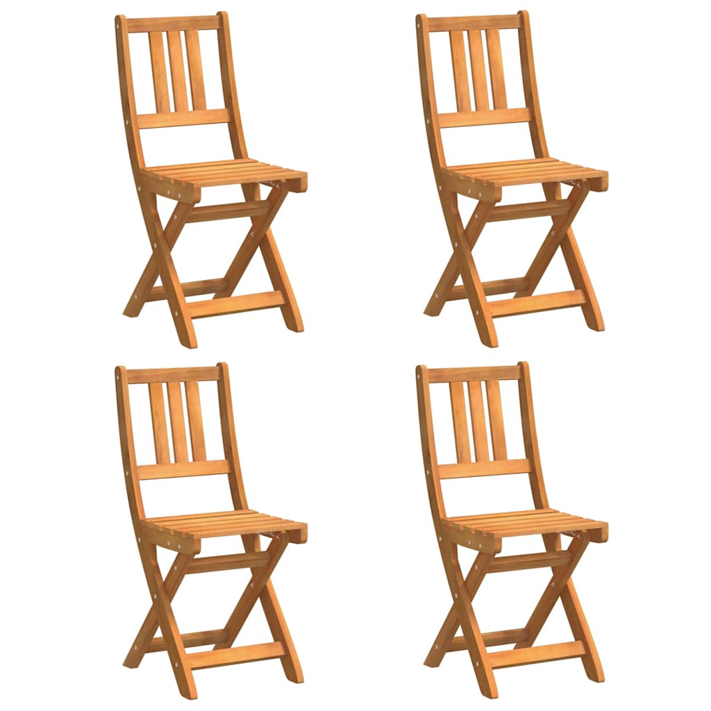 Have Stol 4 pcs Brun 36 x 46 x 86cm Massivt akacietræ