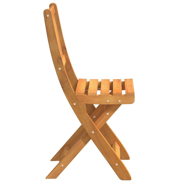 Have Stol 4 pcs Brun 36 x 46 x 86cm Massivt akacietræ