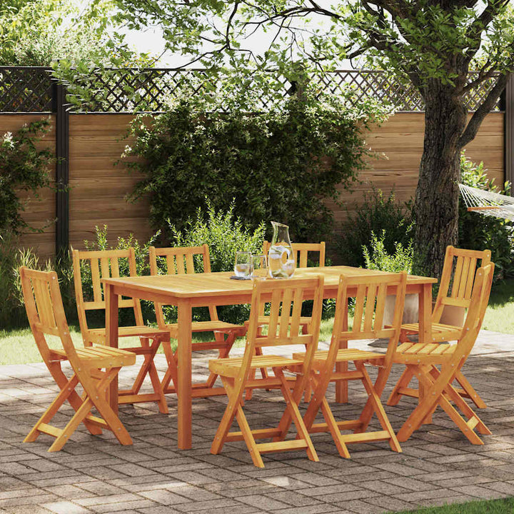 Have Stol 8 pcs Brun 36 x 46 x 86cm Massivt akacietræ
