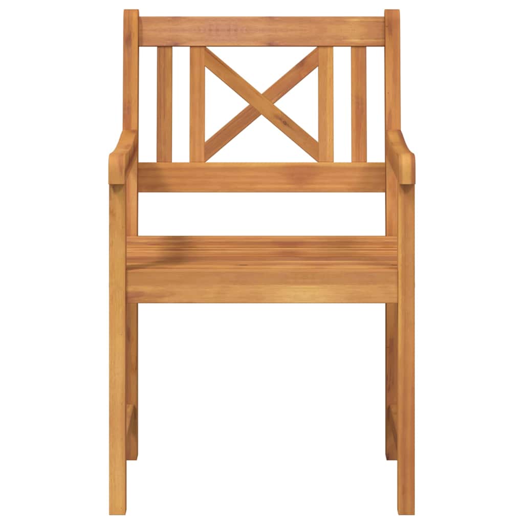 Have Stol 8 pcs Brun 56 x 56 x 90cm Massivt akacietræ