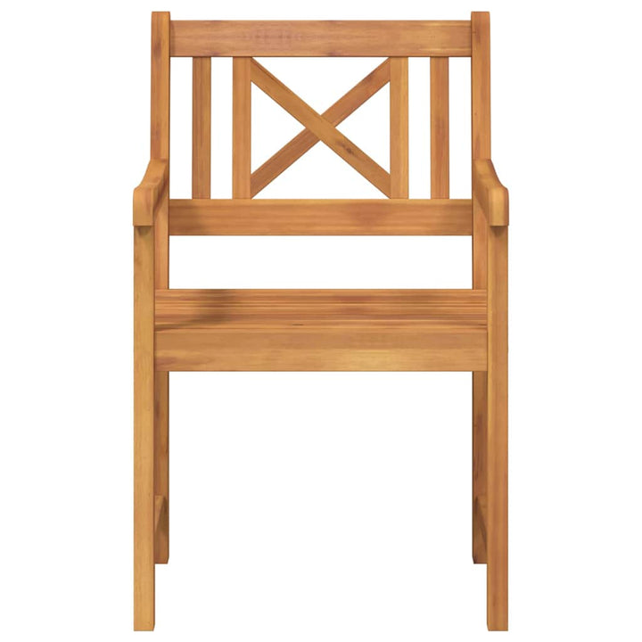 Have Stol 8 pcs Brun 56 x 56 x 90cm Massivt akacietræ