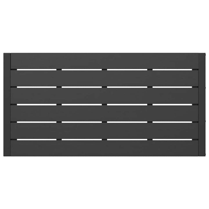 Have Spisebordssæt med pude 3 pcs Antracit Stål