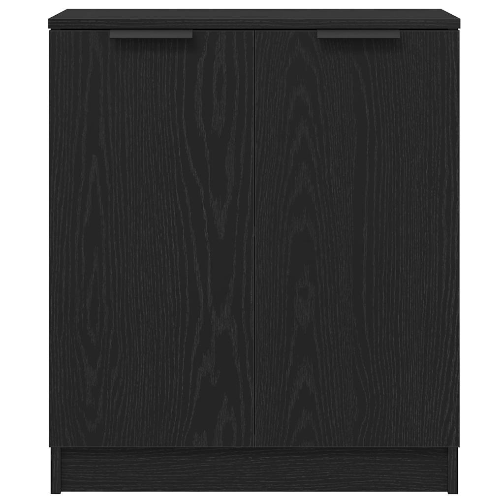 Skænk Sort eg 180 x 30 x 70 cm Konstrueret træ