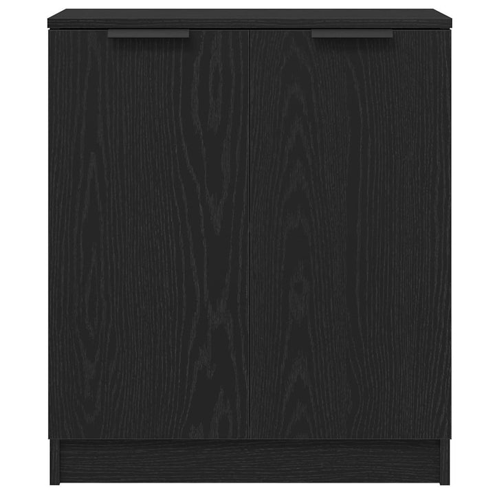 Skænk Sort eg 180 x 30 x 70 cm Konstrueret træ