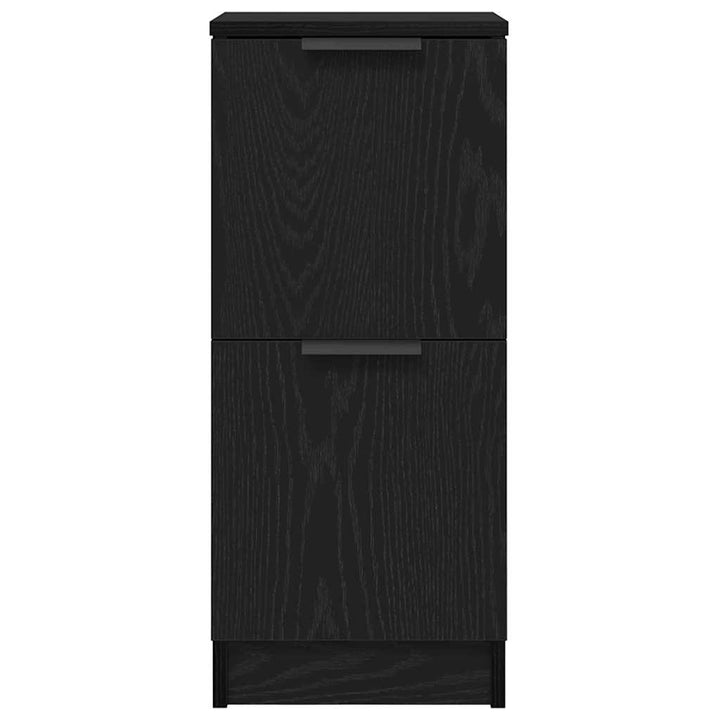 Skænk Sort eg 180 x 30 x 70 cm Konstrueret træ