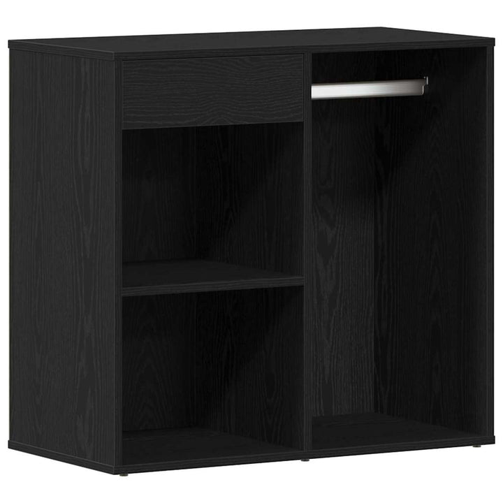 LED Makeup Bord Sort eg 140 x 40 x 140 cm Konstrueret træ