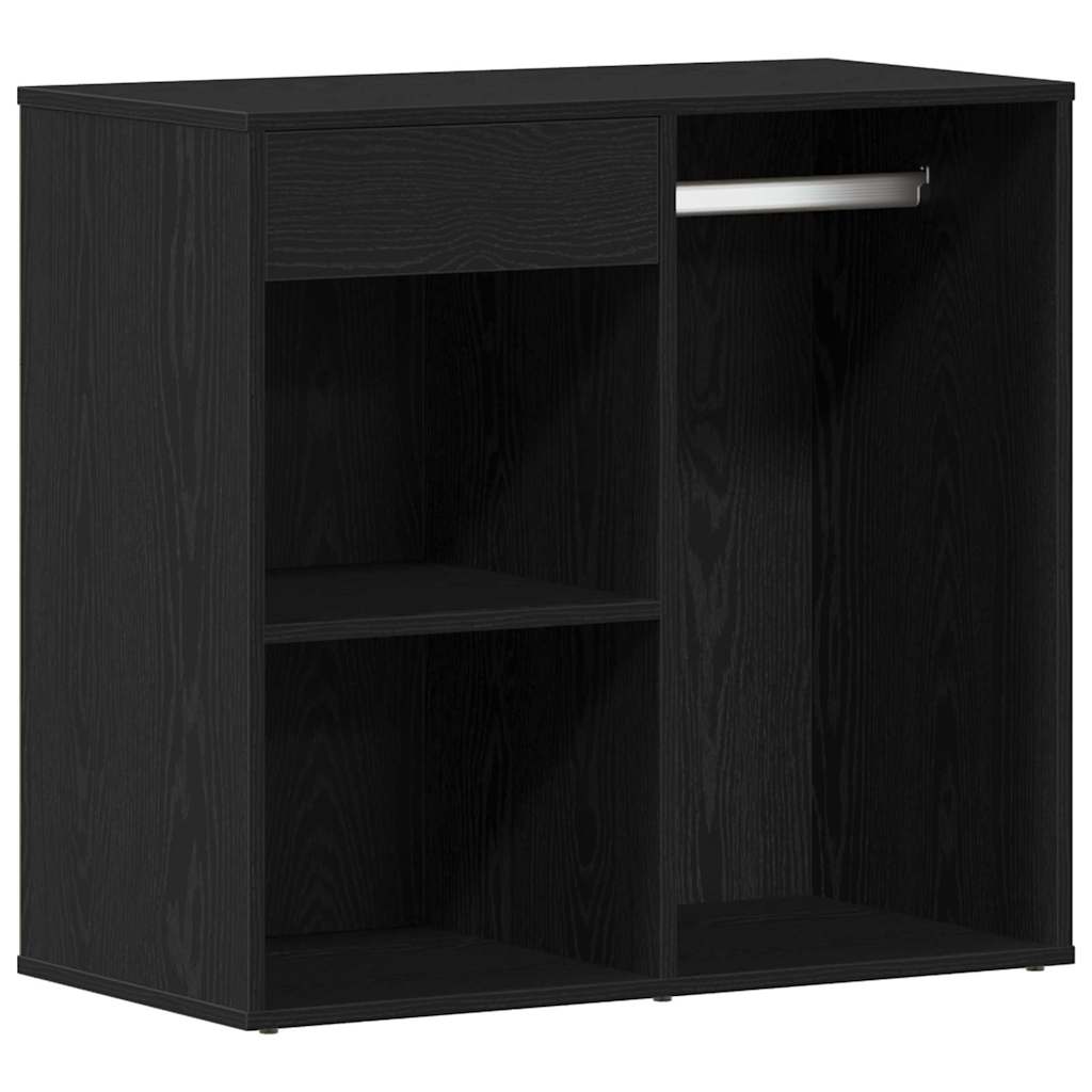 LED Makeup Bord Sort eg 140 x 40 x 140 cm Konstrueret træ