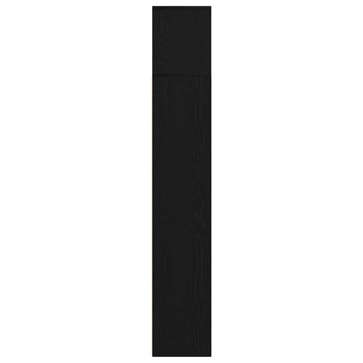 Bogskab 3 pcs Sort eg 36 x 30 x 143 cm Konstrueret træ