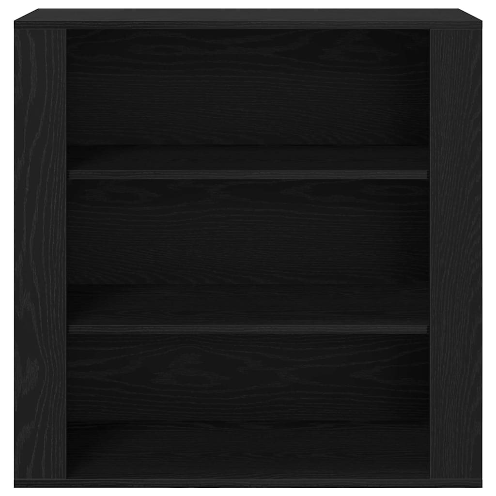 Bænk Sort eg 80 x 33 x 150 cm Konstrueret træ
