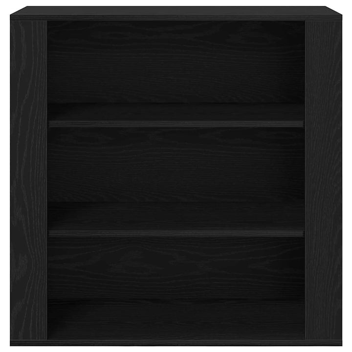 Bænk Sort eg 80 x 33 x 150 cm Konstrueret træ