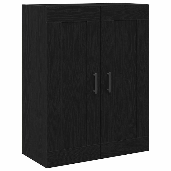 Highboard 2 pcs Sort eg 69,5 x 34 x 180 cm Konstrueret træ