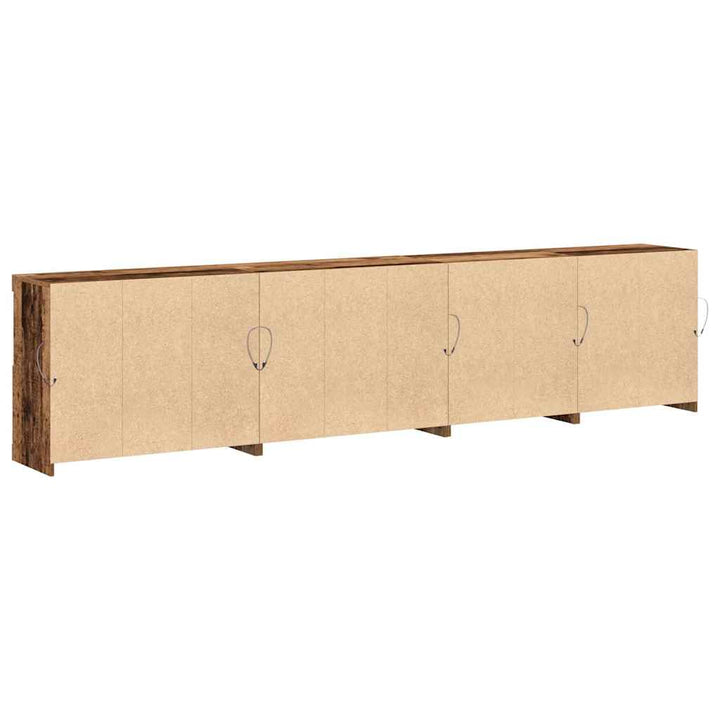 Sideboard Gammelt træ 283 x 37 x 67 cm Konstrueret træ