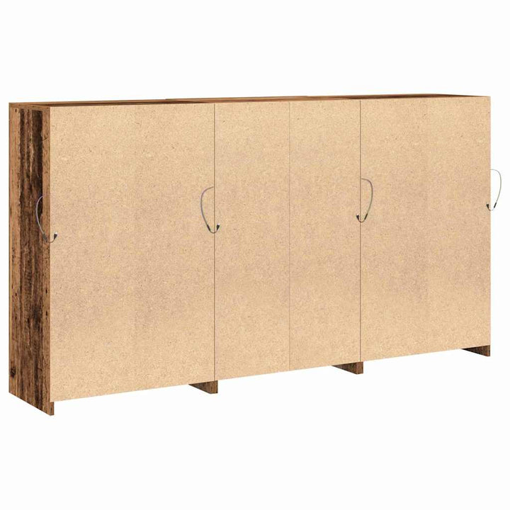 Sideboard Gammelt træ 181,5 x 37 x 100 cm Konstrueret træ