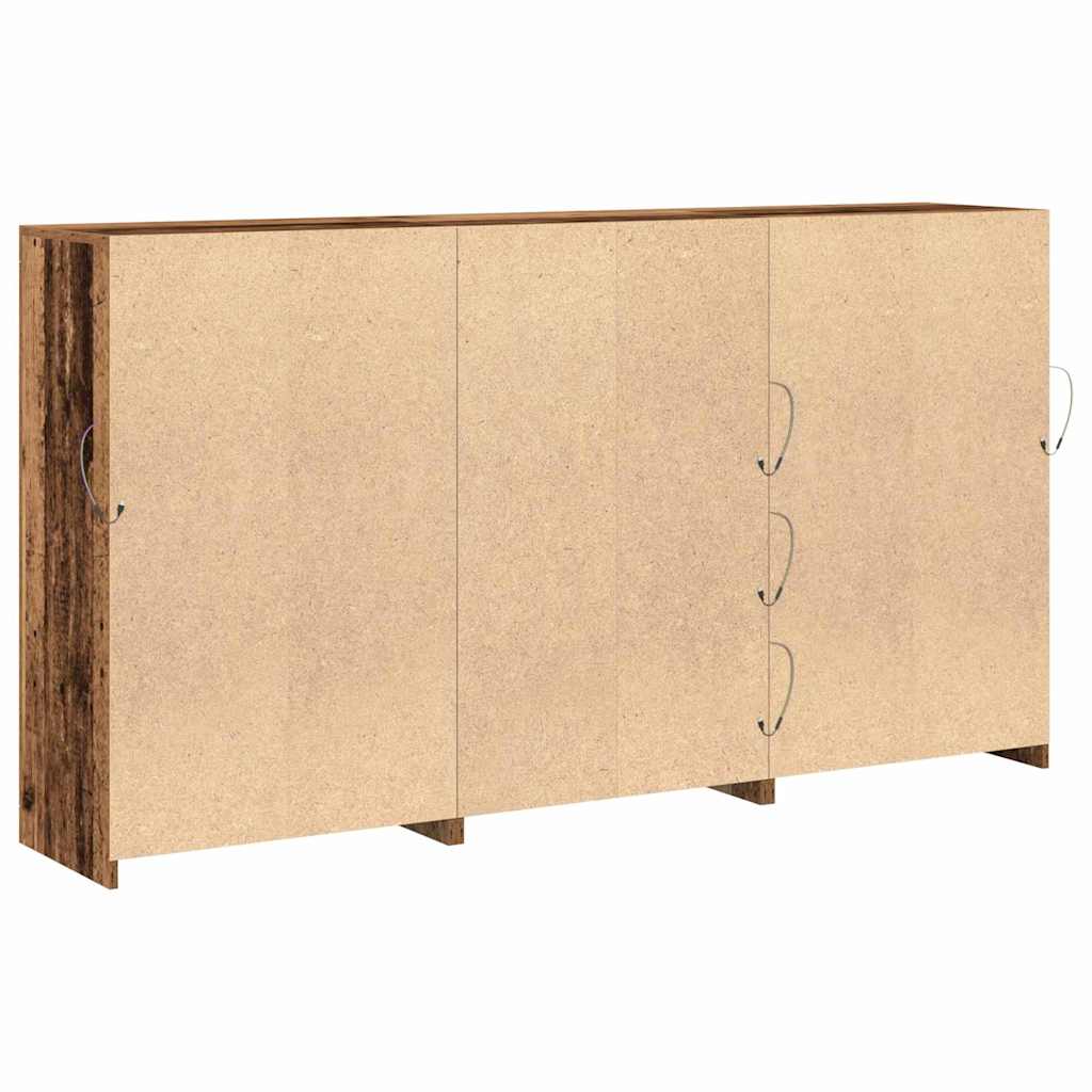 Sideboard Gammelt træ 181,5 x 37 x 100 cm Konstrueret træ
