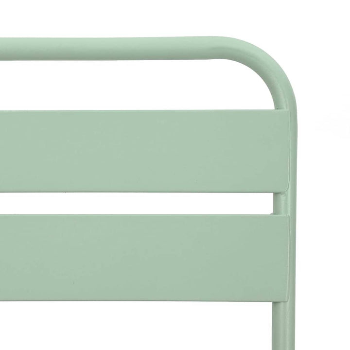 Have sammenslåelig stol 2 pcs Grøn 55 x 56.5 x 91cm Stål