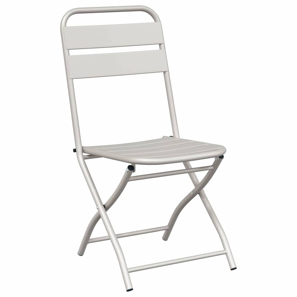Have sammenslåelig stol 2 pcs Beige 55 x 56.5 x 91cm Stål