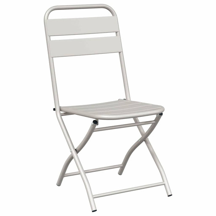 Have sammenslåelig stol 2 pcs Beige 55 x 56.5 x 91cm Stål