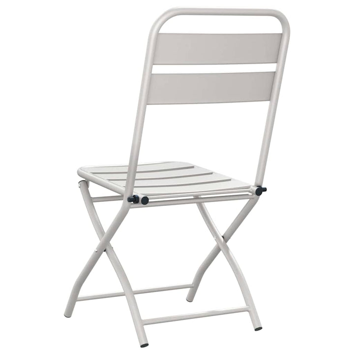 Have sammenslåelig stol 2 pcs Beige 55 x 56.5 x 91cm Stål