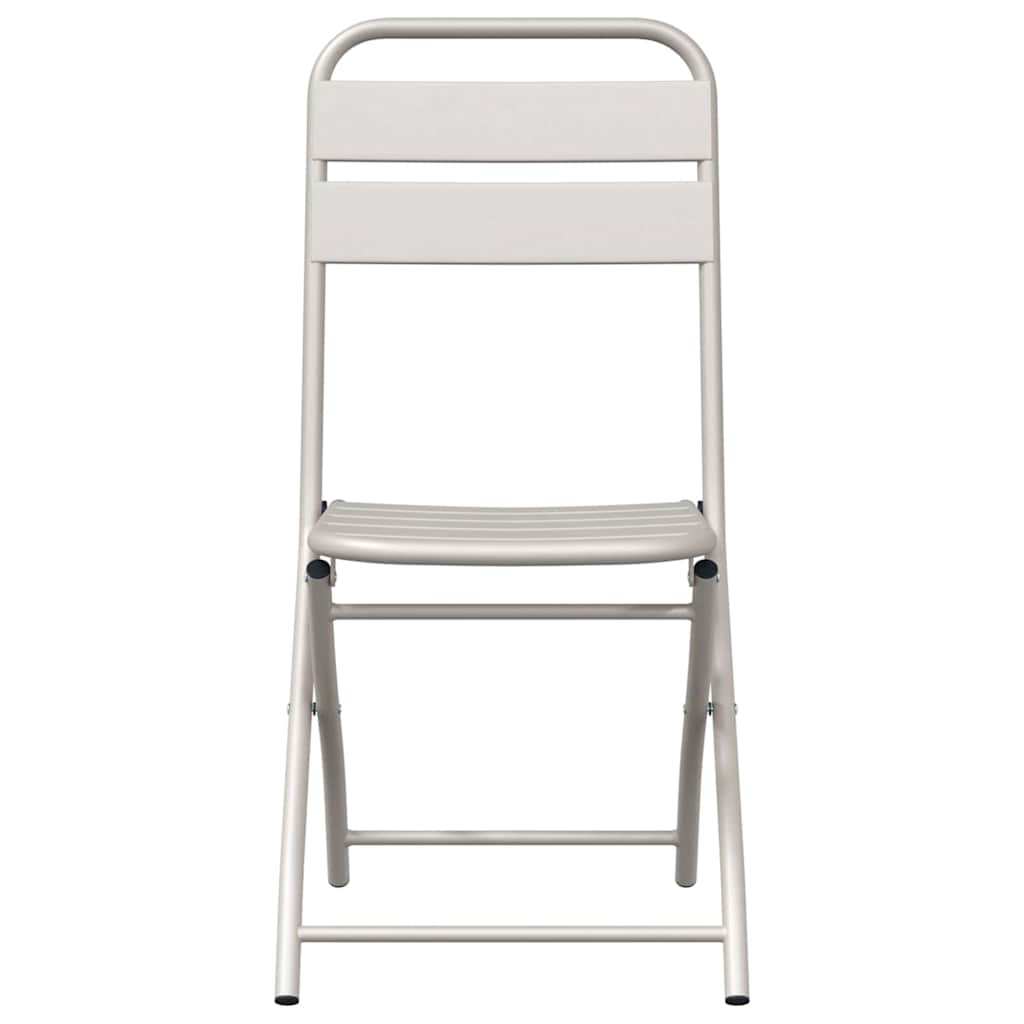 Have sammenslåelig stol 2 pcs Beige 55 x 56.5 x 91cm Stål
