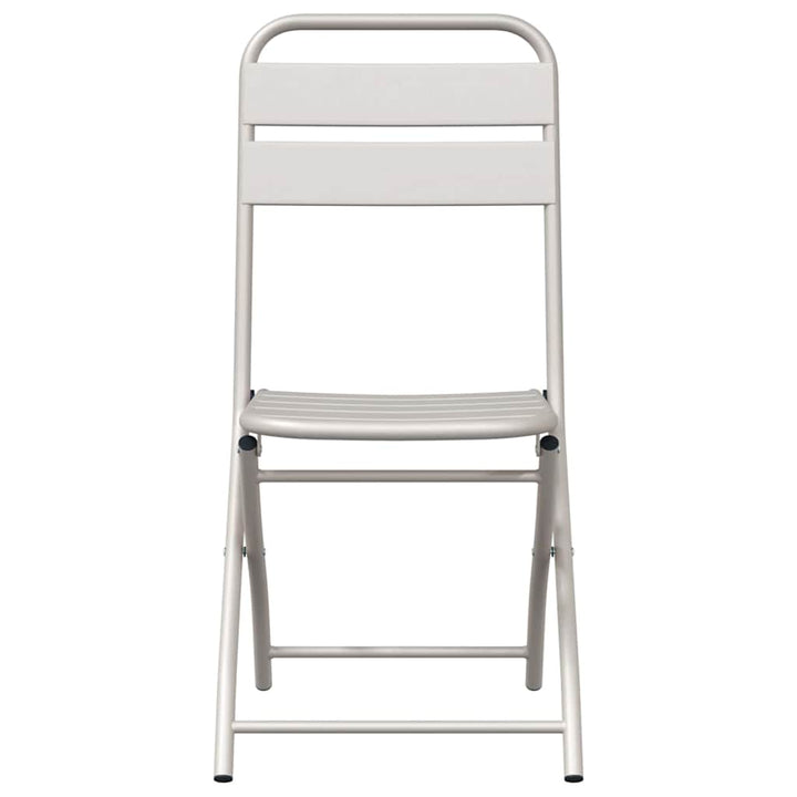 Have sammenslåelig stol 2 pcs Beige 55 x 56.5 x 91cm Stål