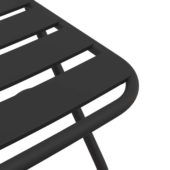 Have sammenslåelig stol 2 pcs Antracit 55 x 56.5 x 91cm Stål