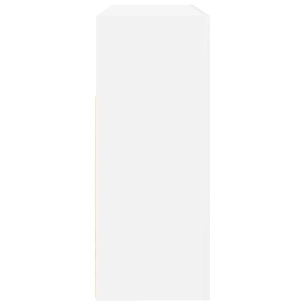 Sideboard Hvid 116 x 30 x 75 cm Konstrueret træ