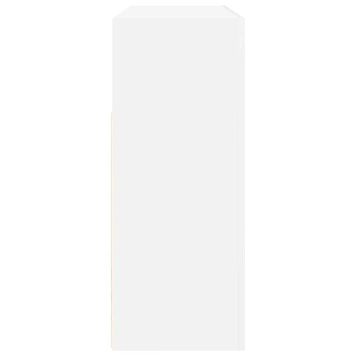 Sideboard Hvid 116 x 30 x 75 cm Konstrueret træ