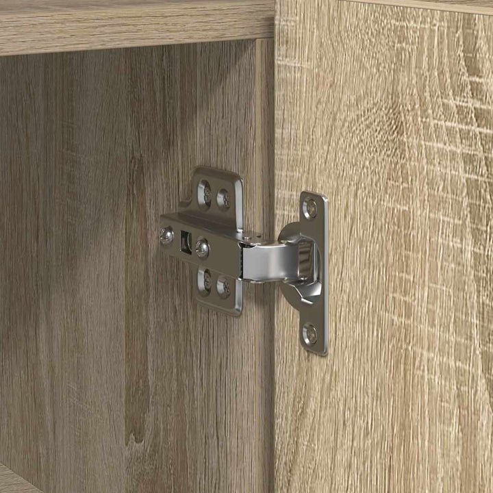 Sideboard Sonoma-eg 116 x 30 x 75 cm Konstrueret træ