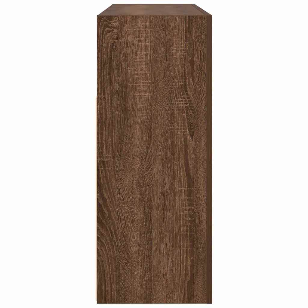 Sideboard Brun eg 116 x 30 x 75 cm Konstrueret træ