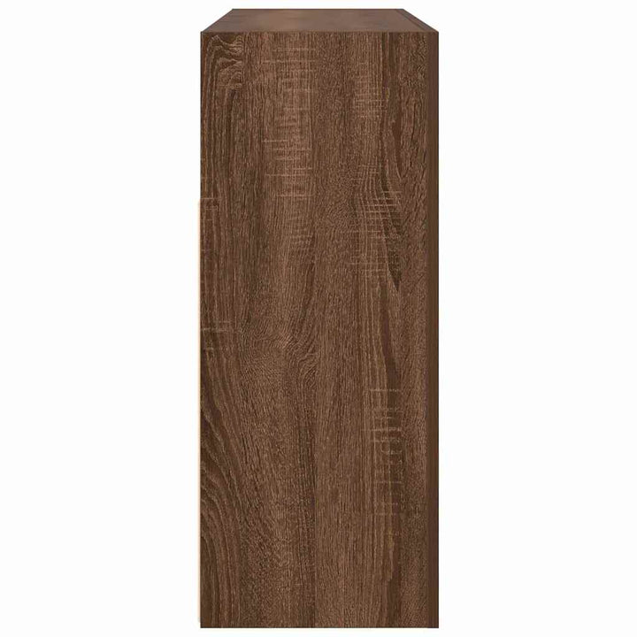 Sideboard Brun eg 116 x 30 x 75 cm Konstrueret træ