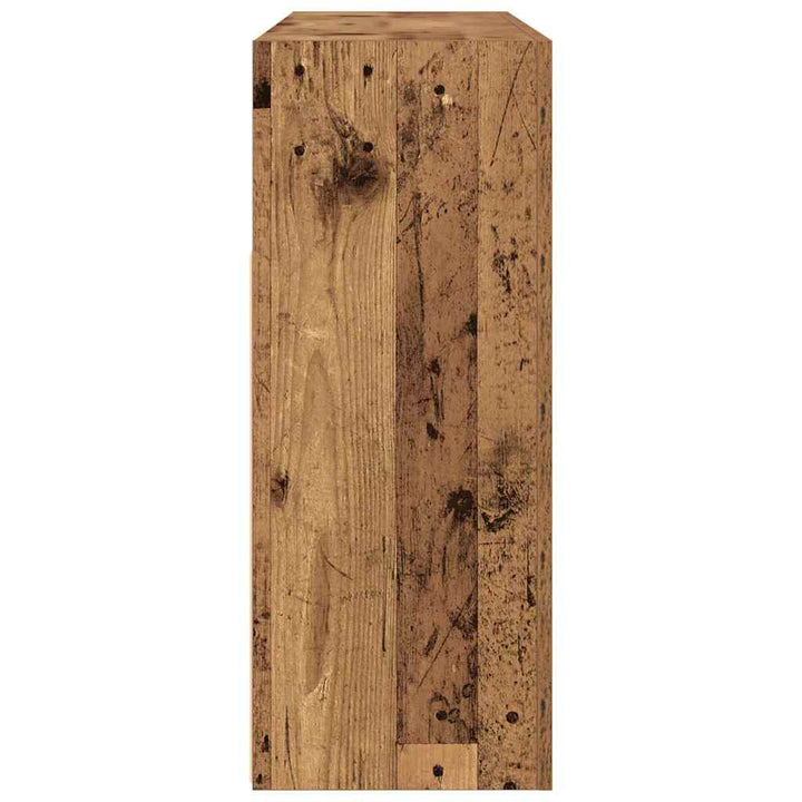 Sideboard Gammelt træ 116 x 30 x 75 cm Konstrueret træ