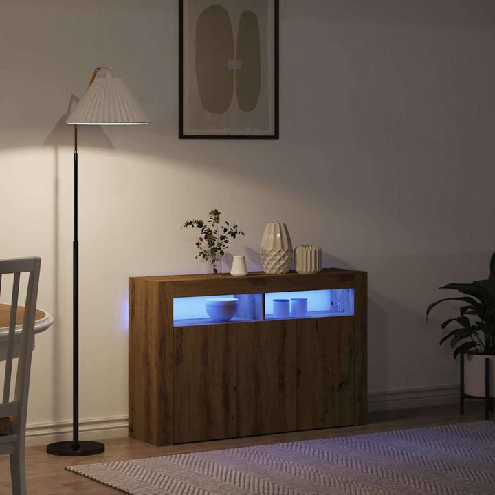 Sideboard artisan eg 116 x 30 x 75 cm Konstrueret træ