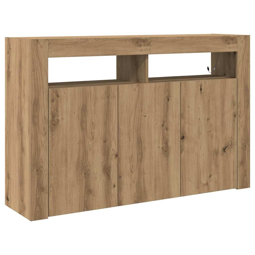 Sideboard artisan eg 116 x 30 x 75 cm Konstrueret træ