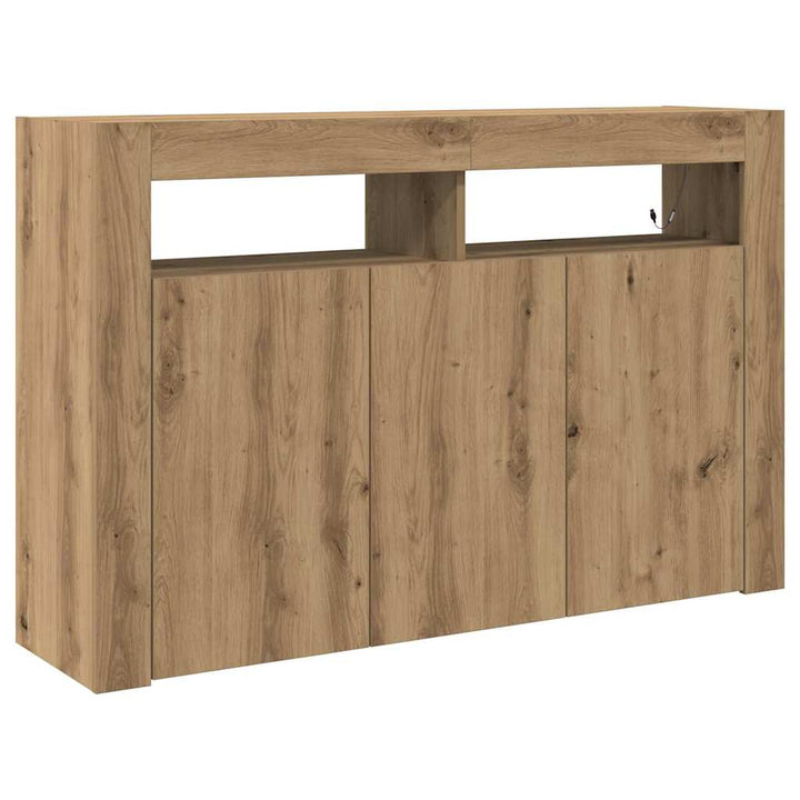 Sideboard artisan eg 116 x 30 x 75 cm Konstrueret træ
