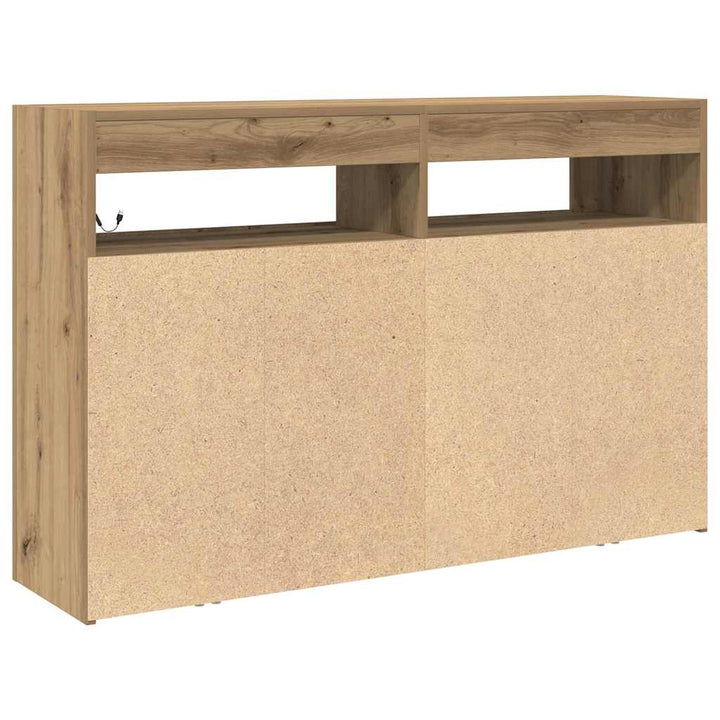 Sideboard artisan eg 116 x 30 x 75 cm Konstrueret træ