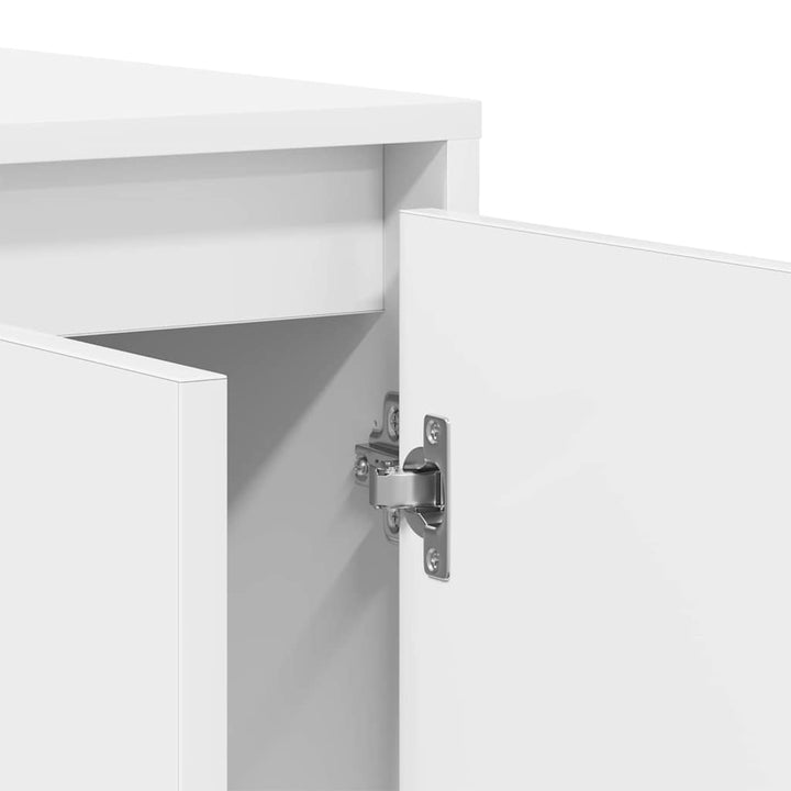 Sideboard Hvid 135 x 41 x 69 cm Konstrueret træ