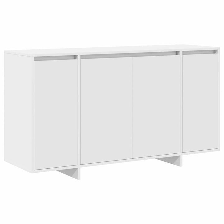 Sideboard Hvid 135 x 41 x 69 cm Konstrueret træ