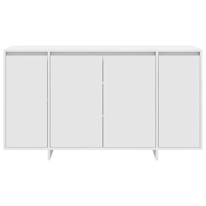 Sideboard Hvid 135 x 41 x 69 cm Konstrueret træ
