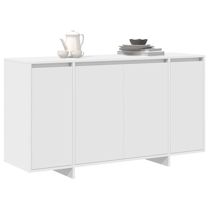 Sideboard Hvid 135 x 41 x 69 cm Konstrueret træ