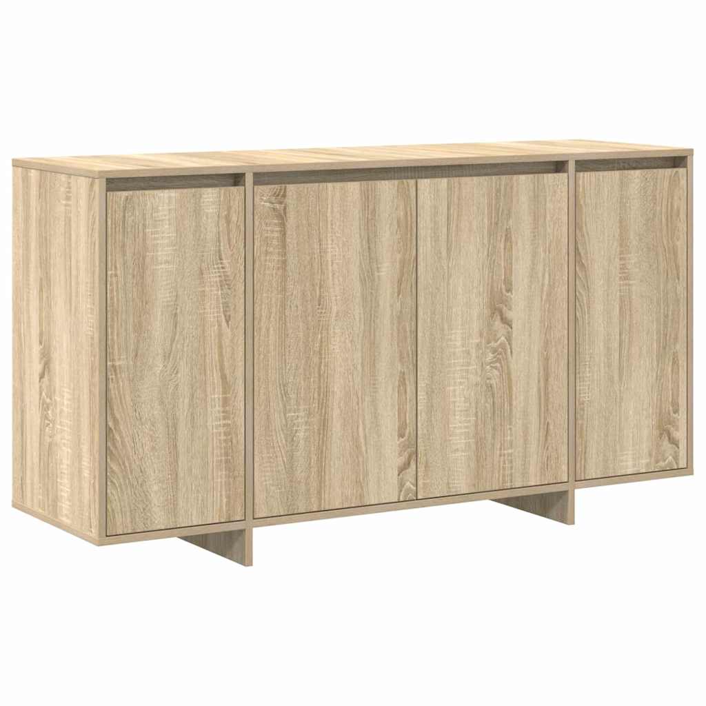 Sideboard Sonoma-eg 135 x 41 x 69 cm Konstrueret træ