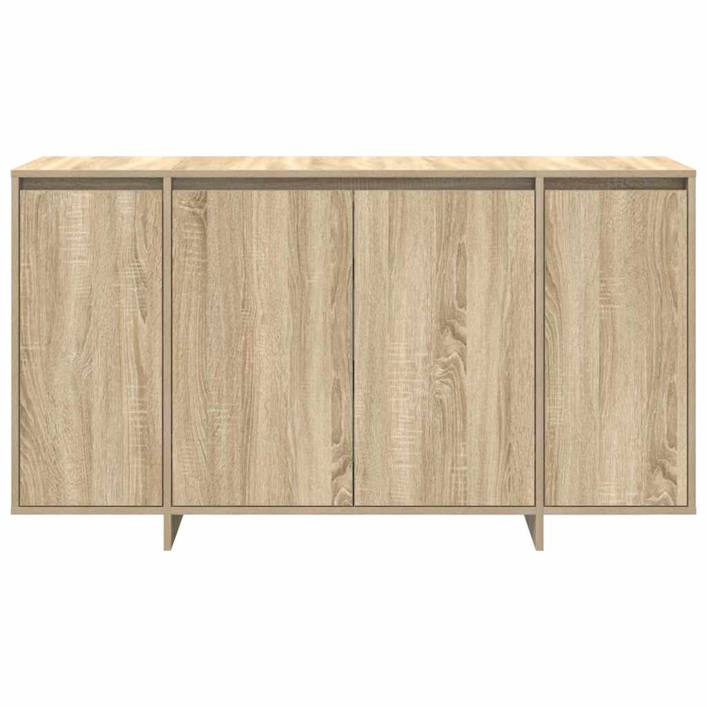 Sideboard Sonoma-eg 135 x 41 x 69 cm Konstrueret træ