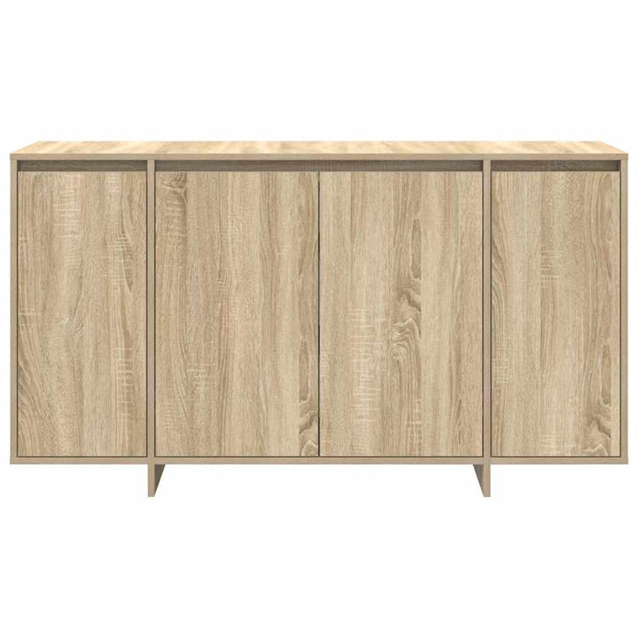 Sideboard Sonoma-eg 135 x 41 x 69 cm Konstrueret træ