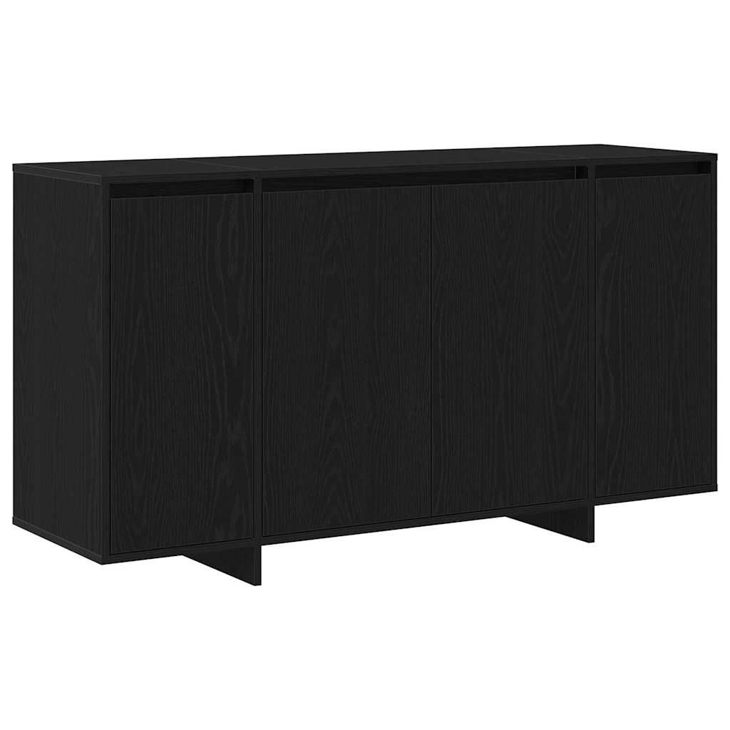 Sideboard Sort eg 135 x 41 x 69 cm Konstrueret træ