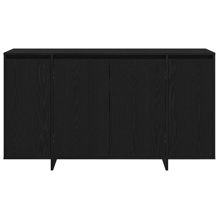 Sideboard Sort eg 135 x 41 x 69 cm Konstrueret træ