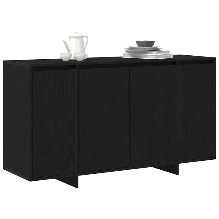 Sideboard Sort eg 135 x 41 x 69 cm Konstrueret træ