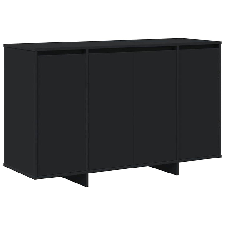 Sideboard Sort 120 x 41 x 75 cm Konstrueret træ