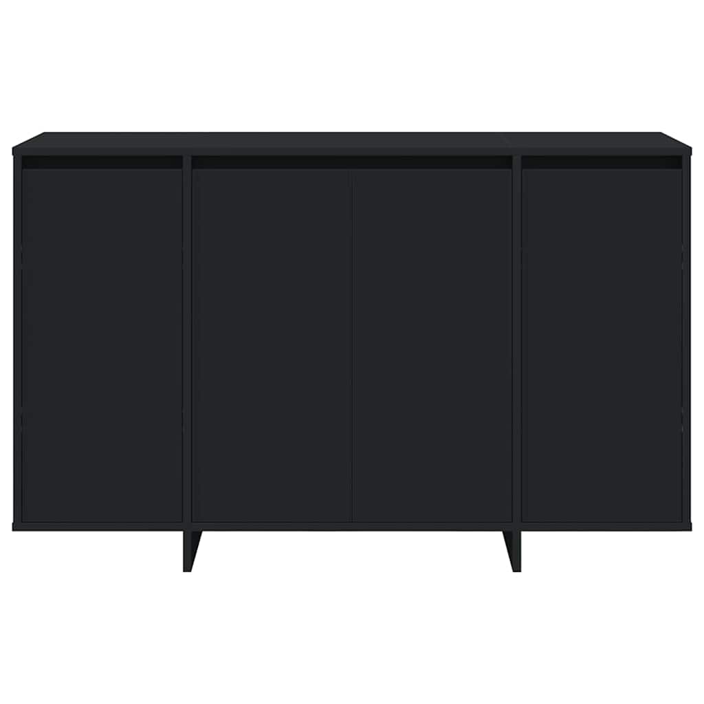 Sideboard Sort 120 x 41 x 75 cm Konstrueret træ