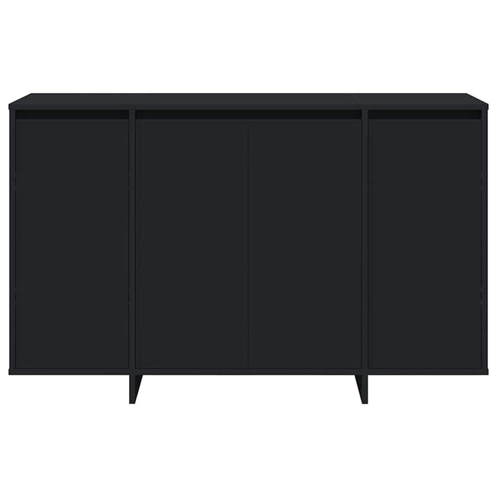 Sideboard Sort 120 x 41 x 75 cm Konstrueret træ