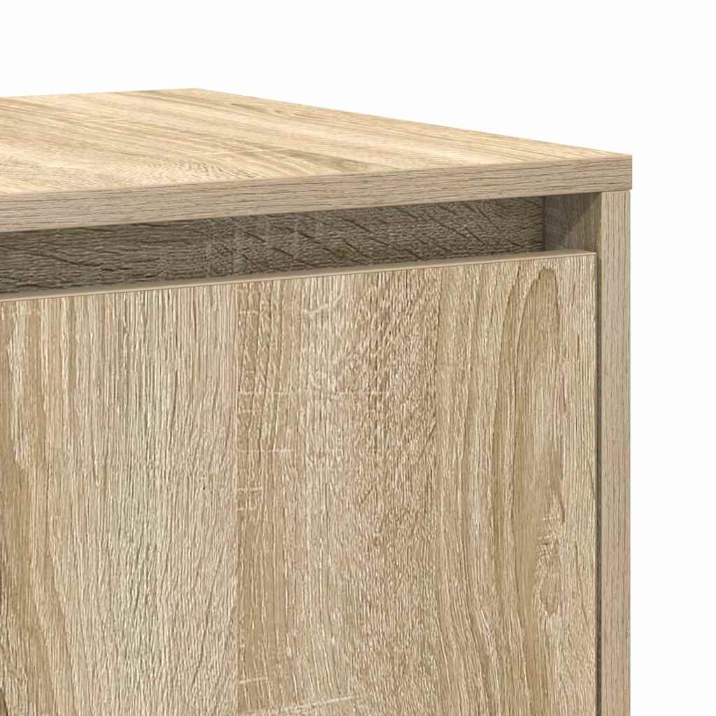 Sideboard Sonoma-eg 120 x 41 x 75 cm Konstrueret træ